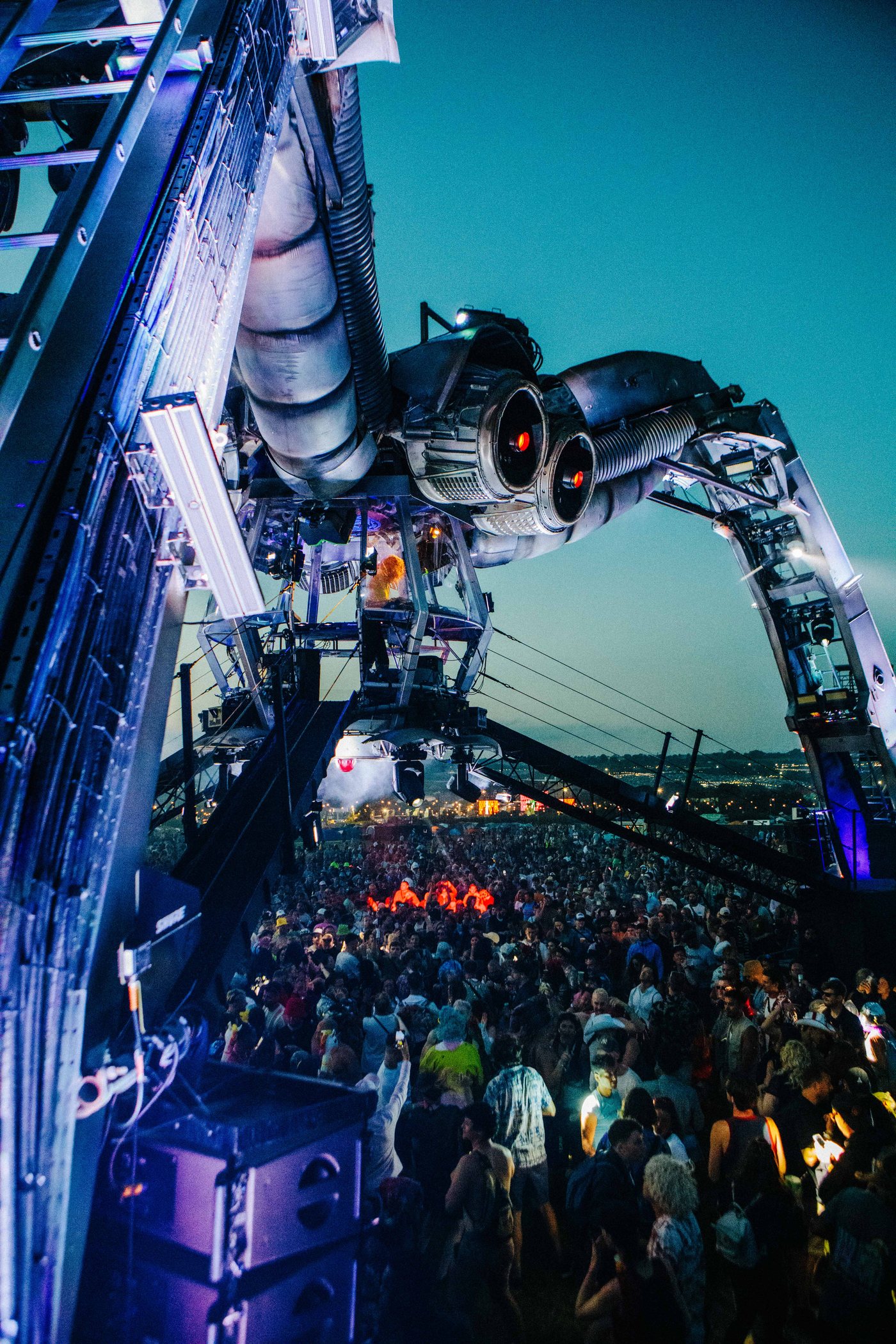 Arcadia Glastonbury live rig